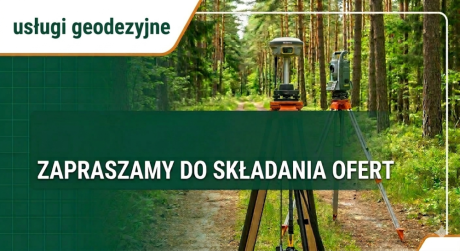 Postępowanie na obsługę geodezyjną